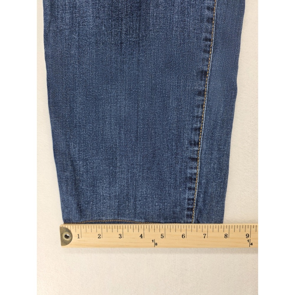 Lucky Brand 410 Athletic Straight Jeans Mens 34x29 Blue Stretch Denim - Picture 5 of 12